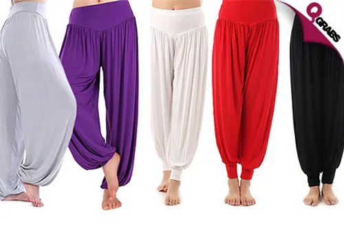For QR59, Lounge in Style with Breathable Yoga Pants - Available in 5 Classic Colors! (QR149 Value)
